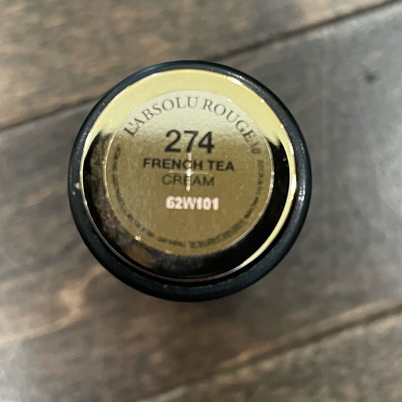 Lancôme NWT French Tea L’Absolu Rouge cream lipstick #274 - Picture 2 of 7